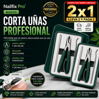 NailFix™ Pro🔥Oferta 2X1🔥 Cortaúñas antisalpicaduras con borde
