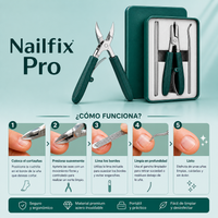 NailFix™ Pro🔥Oferta 2X1🔥 Cortaúñas antisalpicaduras con borde