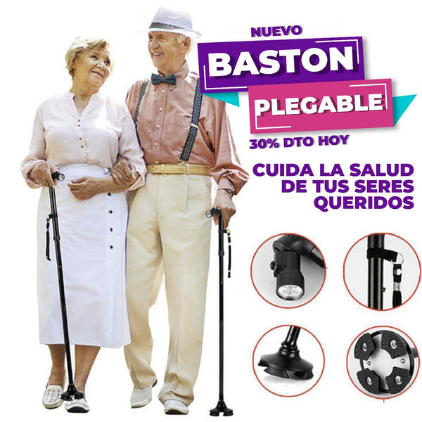 Magic Cane™ Bastón plegable con luz led