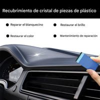 Crystal Coating™ Cera para restaurar plásticos