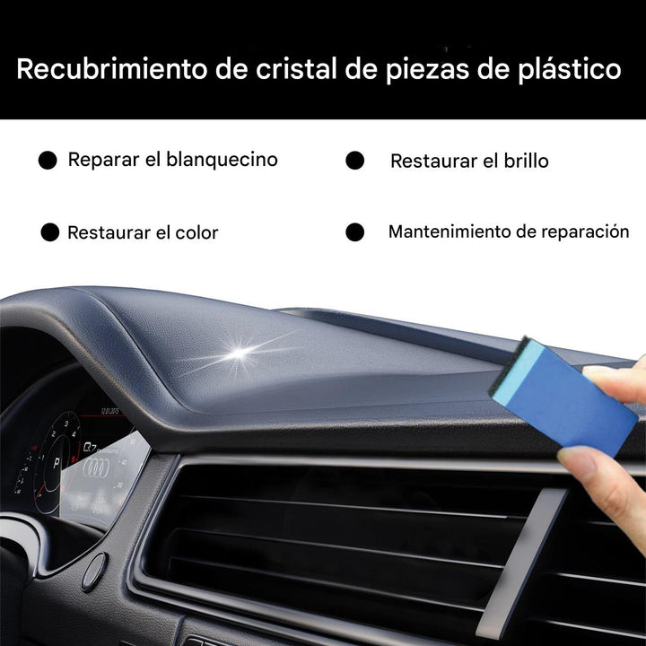 Crystal Coating™ Cera para restaurar plásticos