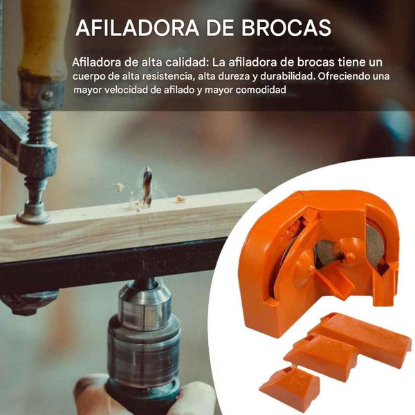 DrillSharp™ Afilador de Brocas Pro – Compacto, Preciso y Potente