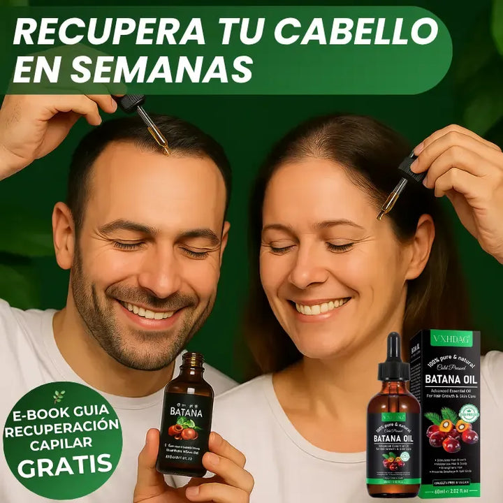 Batana Oil™ Detiene la caída y estimula el crecimiento del cabello ||🔥Promo 2 piezas🔥