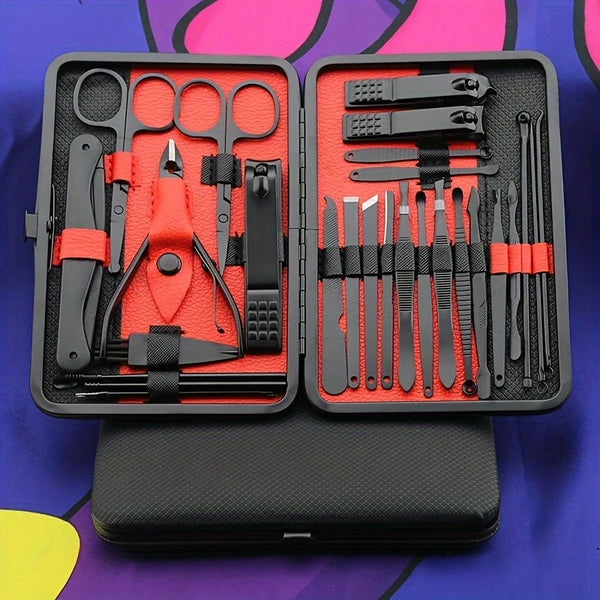 LuxeNails Set™ Kit Cortaúñas De 23 Piezas Alta Gama 50% DE DESCUENTO