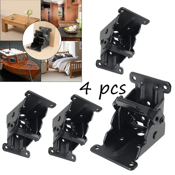 StayTight™ Soportes de patas de mesa plegables de alta resistencia con bisagras autobolcantes 50% DE DESCUENTO