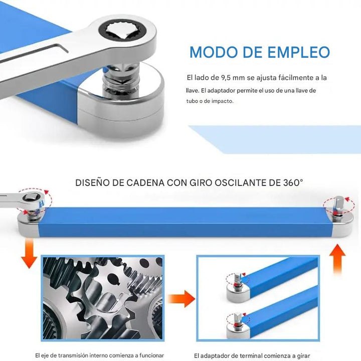 FlexiTorque® Llave de extensión desplazada 50% DE DESCUENTO