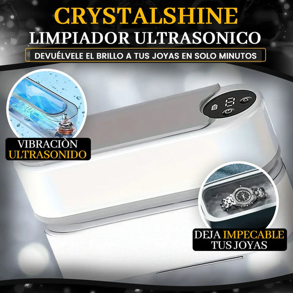 LuxeWave™ Limpiador ultrasónico, devuélvele el brillo a tus joyas en solo minutos