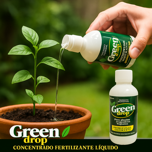Green Drop® Super concentrado fertilizante líquido||Rinde para 100 litros